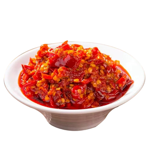 湖北荆州特产纯手工农家自制剁椒酱豆瓣酱 腌制辣椒酱特产咸辣酱