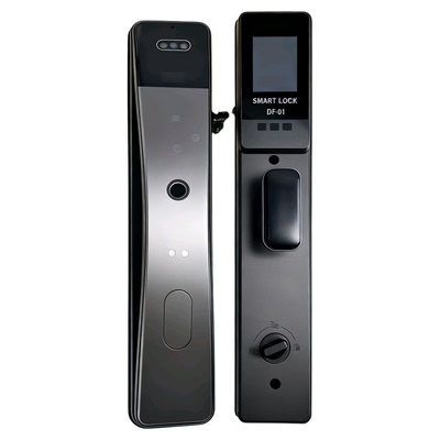 全自动3D人脸识别锁密码刷卡手机远程对讲指纹锁家用入户门智能锁