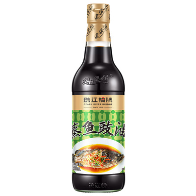 珠江桥牌蒸鱼豉油海鲜酱油生抽