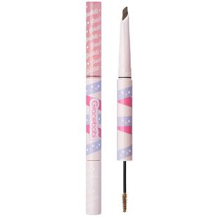 Gracebabi立体双效刀锋眉笔染眉膏画眉染眉二合一防水防汗