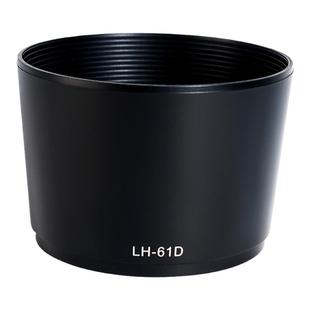 耐影 适用于林巴斯LH-61D遮光罩OLYMPUS 40-150mm f4.5-5.6R遮光罩  58mm黑色 卡口可反扣兼容58mm滤镜镜头盖