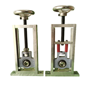 调心立式支架可调节滑块轴承座UCT带杆T 204 205 206 207 208涨紧