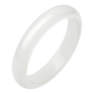 周大生白月光和田玉手镯女款白玉镯子平安镯送女友新年礼物送妈妈