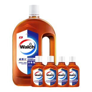 威露士消毒液冰箱衣物地板玩具家用消毒水杀菌专用室内消毒剂1.2L