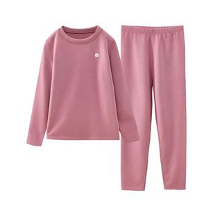 Q21小暖皮山茶油儿童保暖内衣套装女士男士高弹发热A类秋衣裤