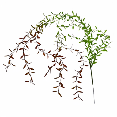 仿真柳叶藤条植物吊顶柳条树叶子