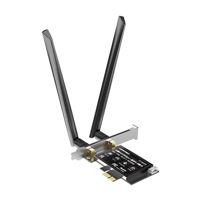 COMFAST无线网卡WiFi7台式内置网卡BE6500M高速三频千兆5g台式机PCIE接口WiFi接收器蓝牙5.4穿墙王CF-BE650