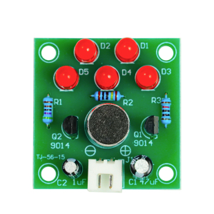 声控LED旋律灯DIY制作套件焊接练习电子教学实训组装散件TJ-56-15