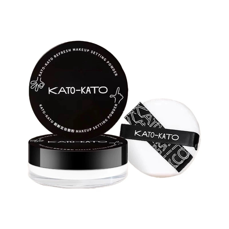 KATO散粉定妆粉女官方正品持久控油不易脱妆防水遮瑕干油皮蜜粉饼