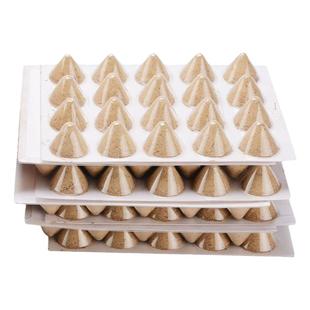 五年陈艾绒柱隔姜盐灸盒肚脐灸罐工器具艾塔艾灸麦粒艾壮块坨家用