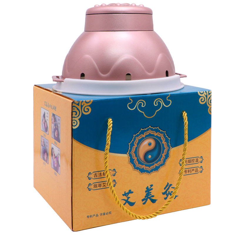 艾灸盒随身灸家用无烟熏蒸仪器一体机宫寒妇科肚子专用艾灸炙器具
