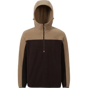 本来BENLAI男士火绒绒保暖抗静电撞色连帽卫衣25秋新款BRLW50008