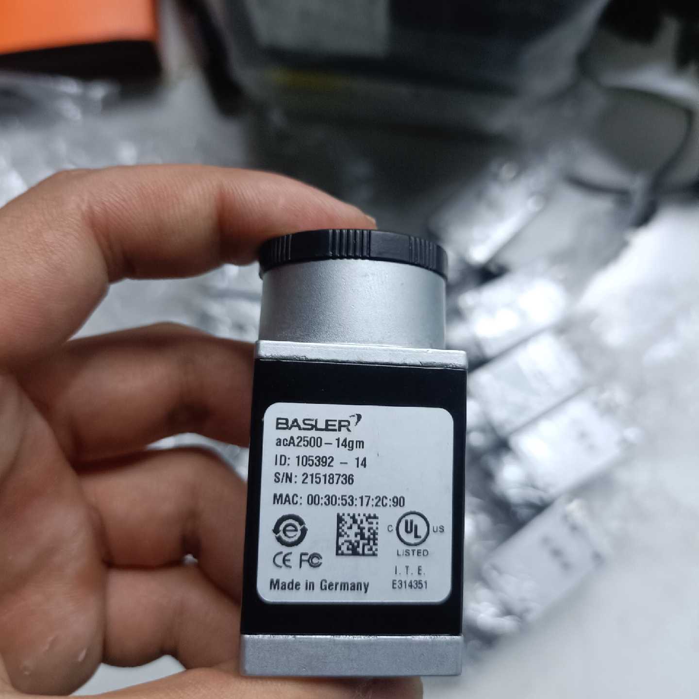 议价工业相机acA250014gm成色漂亮包邮包好数量不可维修
