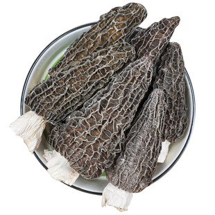 羊肚菌干货500克菌菇煲汤精品大号礼盒送礼四川甘孜泸定特产云南