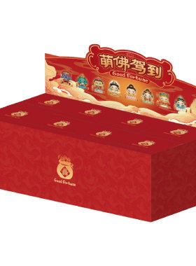 萌佛驾到盲盒国潮创意手办礼物