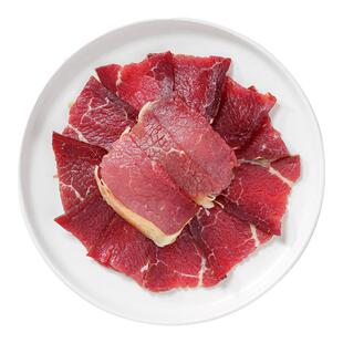 云南特产寻甸清真黄牛后腿红标牛干巴精选1000g真空厂家直销