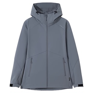 【海狮加绒软壳衣】拓路者冬季考杜拉防水防风耐磨连帽夹克外套男