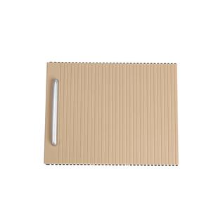 适用大众迈腾CC中控水杯架盖板B6 B7拉帘B8L扶手箱饮料架饰板拉链