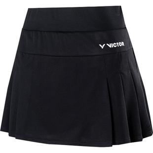 VICTOR胜利羽毛球服女款正品旗舰店速干针织运动短裙裤K31302