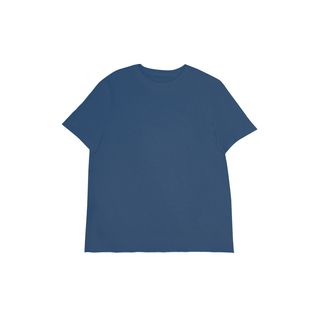 CHARLES TYRWHITT男士休闲夏简约纯色海军蓝纯棉短袖针织圆领T恤