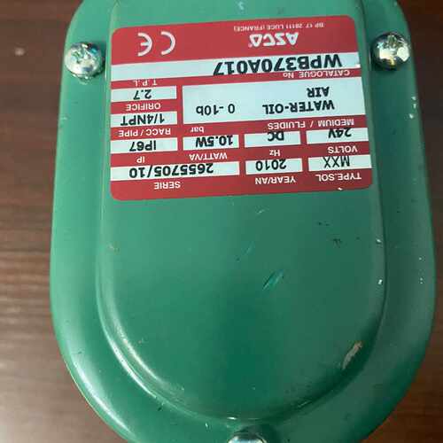 【请询价】美国ASCO电磁脉冲阀WP370A017成色如图。库存货，