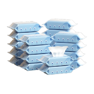 十月结晶婴儿湿巾小包装手口专用宝宝湿纸巾湿巾纸便携