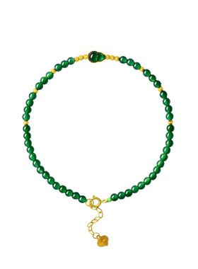 【碧葫翡翠】翡翠葫芦手串