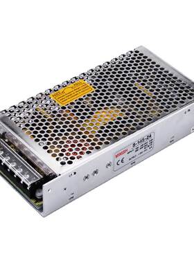 明伟S-145W-24v6A直流DC稳压灯条显示屏监控12v开关电源盒5变压器