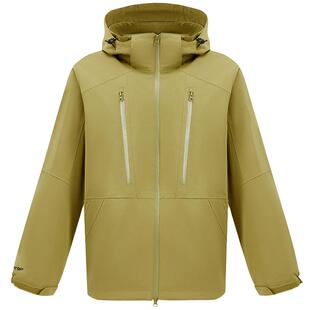 探拓户外三合一冲锋衣男女可拆卸抓绒内里保暖防风防水徒步登山服