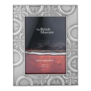 皇家雪兰莪床头照片摆件大英博物馆联名5R纯手工相框7寸生日送礼
