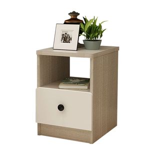 小新款上市床头柜迷你简约卧室超窄小型柜子布纹柜2025303540cm