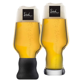 德国Eisch专业手工水晶玻璃超薄精酿黑啤酒杯闻香品鉴可乐杯套装