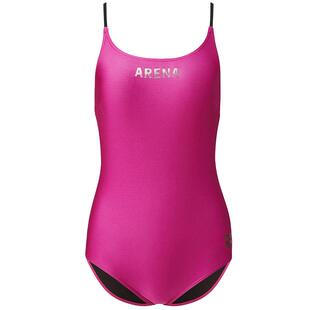 Arena泳衣女泡温泉性感大露背连体泳衣遮肉显瘦高级感专业游泳衣