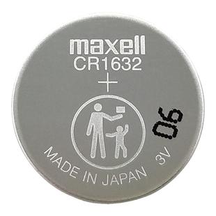 Maxell麦克赛尔cr1632纽扣电池3V胎外置压监测仪器汽车电动车遥控