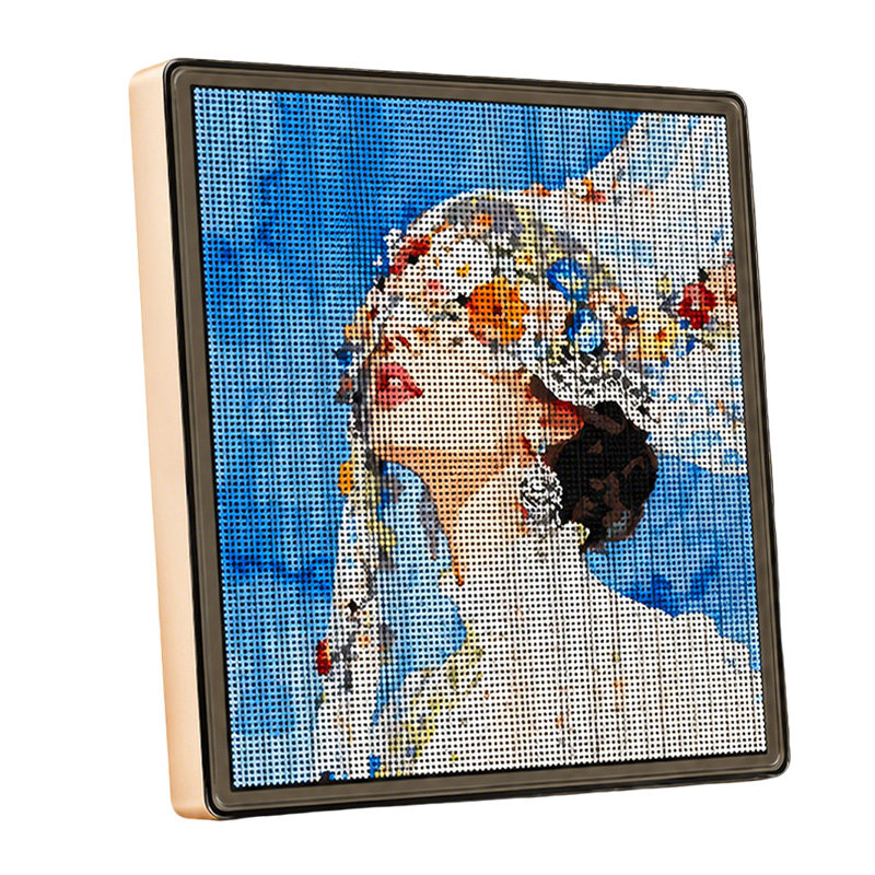 pixdotdot松鼠智能电子拼豆板手工diy大号104钉专用底板全套图案