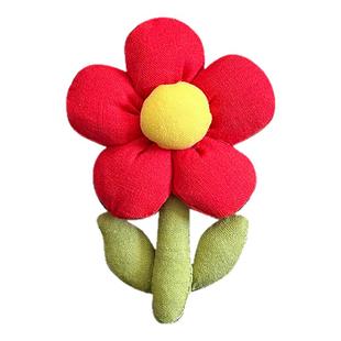 小红花胸针女可爱布艺花朵别针奖励儿童小学生幼儿园开学礼物配饰