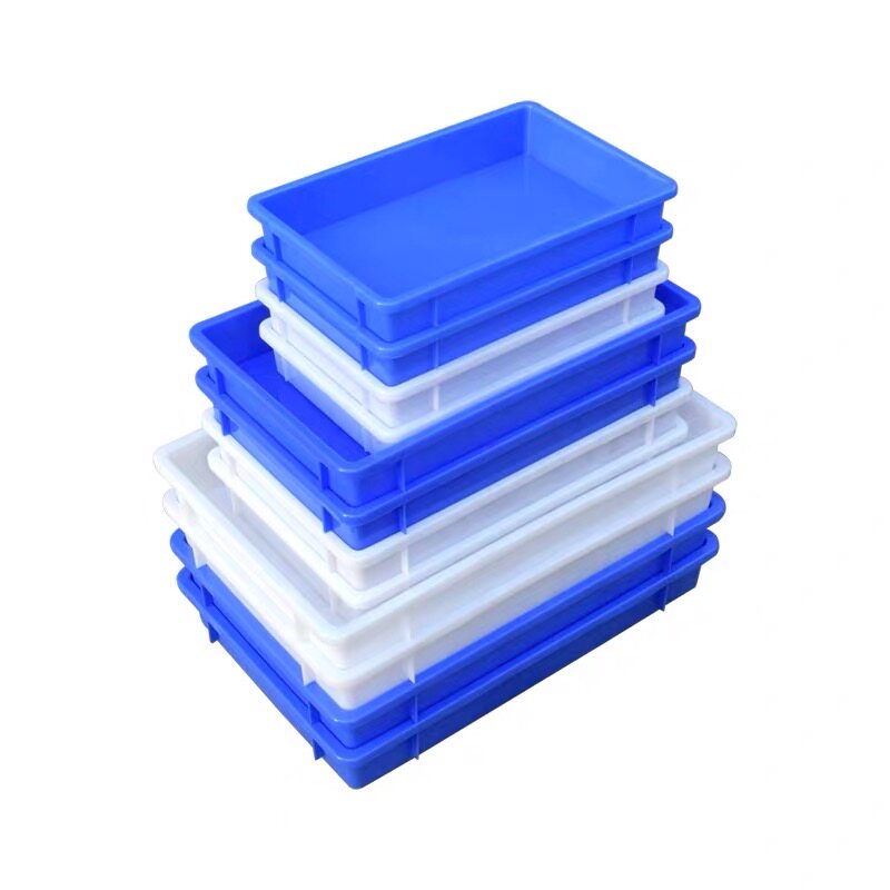 长方形塑料方盘浅盘蔬菜盘托盘食品盘周转盘加厚零件收纳盒面包盘