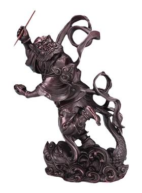 铜魁星摆件客厅书房魁星踢斗纯铜