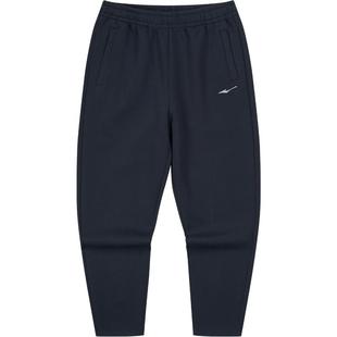 鸿星尔克运动裤女冬季新款女款加厚卫裤黑色长裤女士加绒裤子女裤