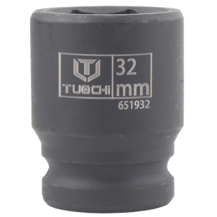 3/4中风炮套筒加长加厚重型风炮头36套筒头38mm六角扳头24套筒19