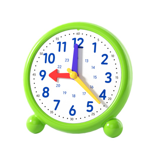 猫太子钟表模型学数学教具儿童专用小学教具一二年级三针联动教模拟幼儿园学习钟面学具认识时间时钟小学生用