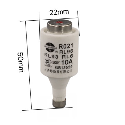 正熔陶瓷保险丝管R021 RL96 RL93 RL6熔断器熔芯 10A 16A 20A 25A