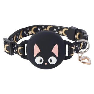 AirTag猫项圈适用苹果AppleTag保护套可调节夜光小型犬狗宠物脖圈