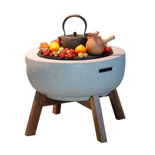 户外烧烤炉庭院家用室内取暖炉聚围炉煮茶器具烤火炉套装