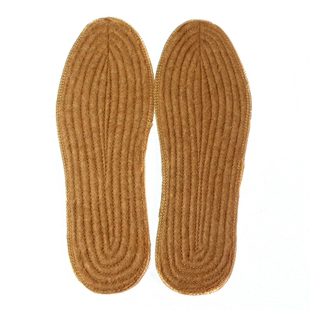 阿拉善沙漠王驼绒鞋垫秋冬保暖隔潮吸汗男女纯色原产地保真包邮