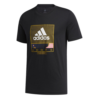 Adidas/阿迪达斯正品夏季新款男子轻便舒适短袖圆领T恤GE4513