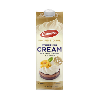 艾恩摩尔淡奶油1L爱尔兰进口动物奶油蛋糕裱花蛋挞液烘焙商用原料