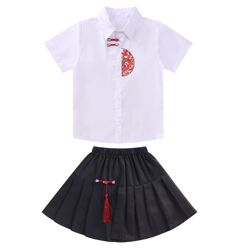 六一儿童演出服夏装幼儿园表演国学服毕业照男女班服小学生合唱服