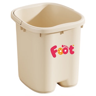 泡脚桶儿童家用洗脚桶过小腿按摩加高深洗脚盆秋冬保温养生神器