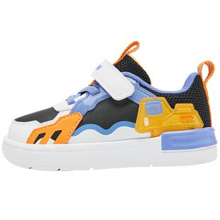 商场同款乔丹童鞋宝宝软底运动鞋2026秋冬款男童魔术贴小白鞋板鞋